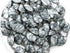 Jasper Oval Faceted Bezel Chain in Antique Rhodium, 10x12-10x15 mm, (BC-JAS-248)